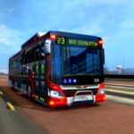 bus simulator 2023 android application logo